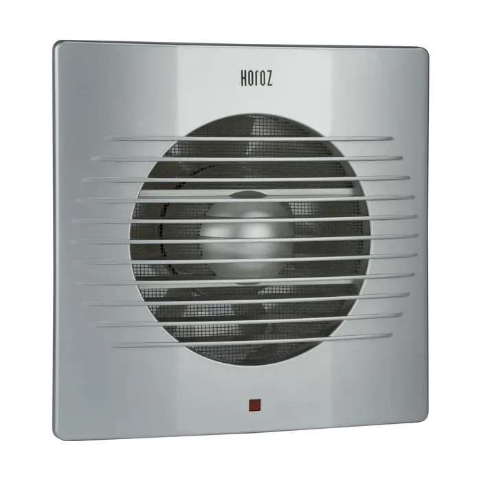 Фото Вентилятор 12W (10 см) серебро Horoz Electric