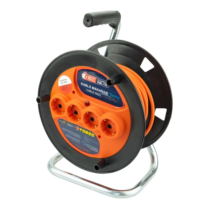 Фото Катушка с кабелем 50м с заземлением Horoz Electric