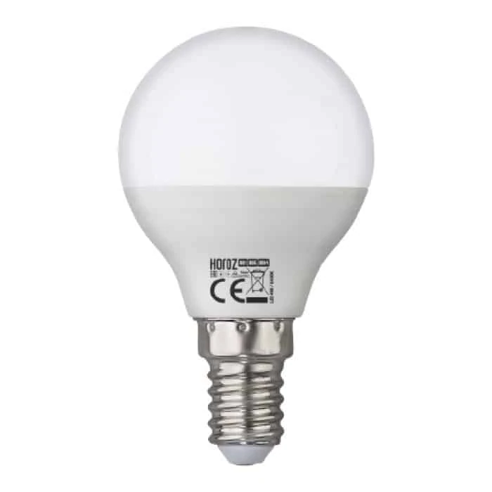 Фото Светодиодная лампа ELITE-6 6W Е14 4200К Horoz Electric