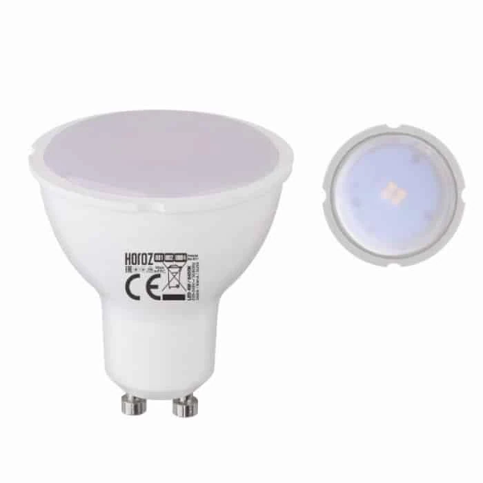 Фото Светодиодная лампа PLUS-4 4W GU10 6400К Horoz Electric