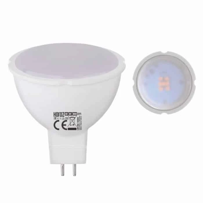 Фото Світлодіодна лампа FONIX-6 6W GU5.3 6400К Horoz Electric
