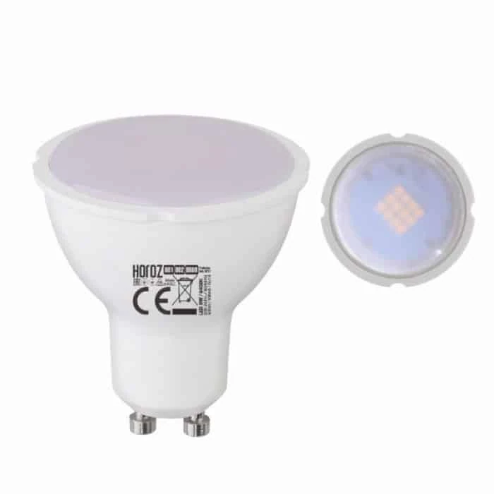 Фото Світлодіодна лампа PLUS-8 8W GU10 3000К Horoz Electric