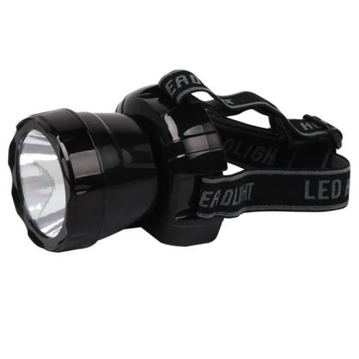 Фото Ліхтарик BECKHAM-3 3W чорний Horoz Electric